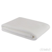 Cofco doux Serviette de bain en microfibre Serviettes  blanc  1 - B07BT7SV62